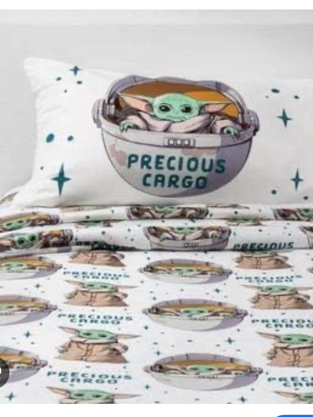 Star Wars precious cargo twin sheets